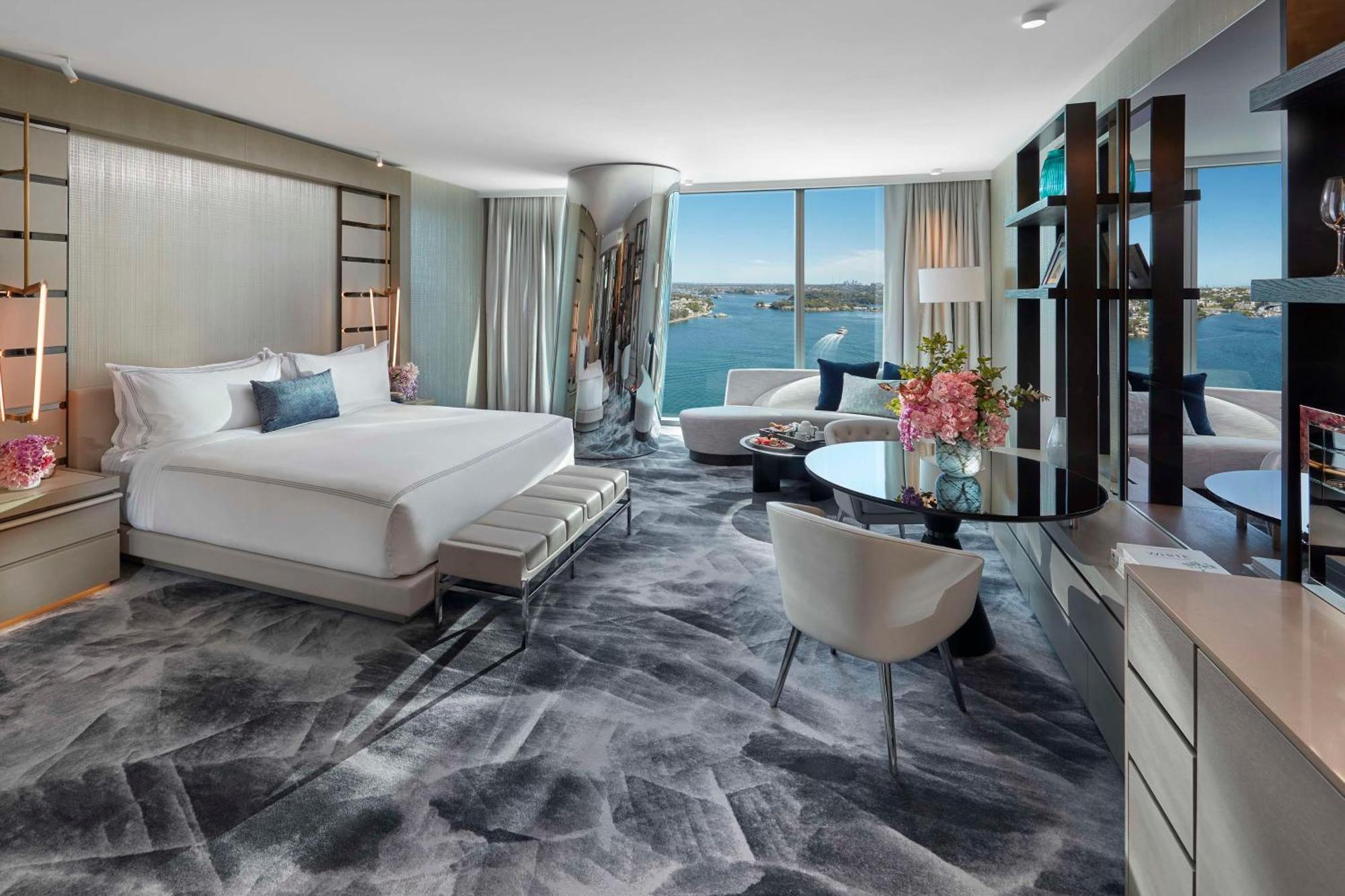 Hotel Crown Towers Sydney Exteriér fotografie A guest room at the InterContinental Sydney